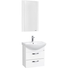 Комплект мебели белый 50,5 см Акватон Ария 1A140001AA010 + 1WH207781 + 1A140102AA010