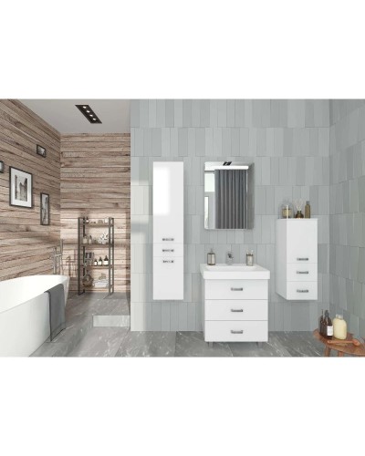 Комплект мебели белый 70 см Акватон Америна 1A169001AM010 + 1WH302083 + 1A135302AM01L