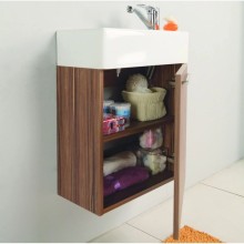 Комплект мебели эбони темный 46 см Акватон Эклипс 1A172701EK560 + 1WH301972 + 1A129002EK010