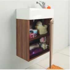 Комплект мебели эбони темный 46 см Акватон Эклипс 1A172701EK560 + 1WH301972 + 1A129002EK010