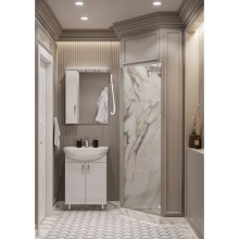 Комплект мебели белый глянец 61 см Акватон Онда 1A122801ON010 + 1WH110195 + 1A009802ON01L