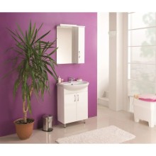 Комплект мебели белый глянец 61 см Акватон Онда 1A122801ON010 + 1WH110195 + 1A009802ON01R