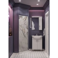 Комплект мебели белый глянец 61 см Акватон Онда 1A122801ON010 + 1WH110195 + 1A009802ON01R