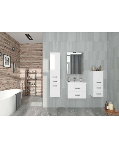 Комплект мебели белый 70 см Акватон Америна 1A137601AM010 + 1WH302083 + 1A135302AM01R