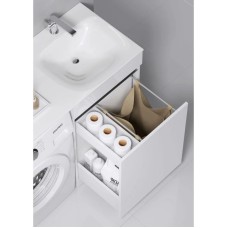 Комплект мебели белый глянец 115 см Aqwella Forma FOR0105KR + FOR.11.04.D-L + SM0210