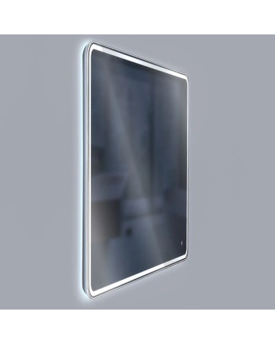 Комплект мебели бетон 80 см Vincea Mia VMC-2MA800BT + VCB-3M800W + VLM-3VC800