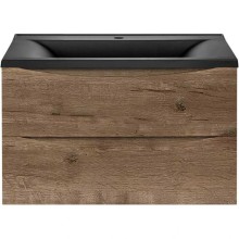 Комплект мебели дуб винтаж 75 см Vincea Mia VMC-2MA750VO + VCB-3M750B + VLM-3VN800