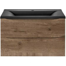 Комплект мебели дуб винтаж 75 см Vincea Mia VMC-2MA750VO + VCB-3M750B + VLM-3VN800