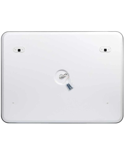 Комплект мебели бетон 75 см Vincea Mia VMC-2MA750BT + VCB-3M750W + VLM-3VC800