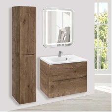 Комплект мебели дуб винтаж 65 см Vincea Mia VMC-2MA650VO + VCB-3M650W + VLM-2D550