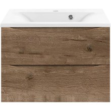 Комплект мебели дуб винтаж 65 см Vincea Mia VMC-2MA650VO + VCB-3M650W + VLM-2D550