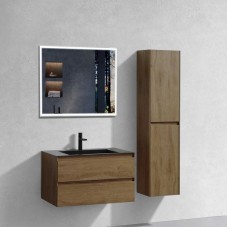 Комплект мебели дуб табачный 80 см Vincea Luka VMC-2L800TO + VCB-13800B + VLM-3VN800