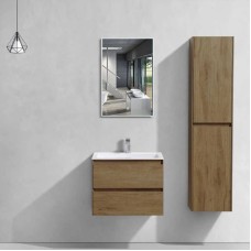 Комплект мебели дуб табачный 60 см Vincea Luka VMC-2L600TO + VCB-13600W + VLM-2J600