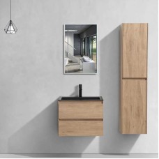 Комплект мебели натуральный дуб 60 см Vincea Luka VMC-2L600NO + VCB-13600B + VLM-2J600