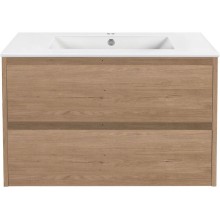 Комплект мебели натуральный дуб 81,5 см Vincea Gio VMC-2G800NO + VBS-13980 + VLM-2I800