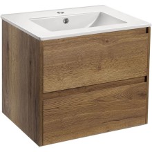 Комплект мебели натуральный дуб 61,5 см Vincea Gio VMC-2G600TO + VBS-13960 + VLM-2B600