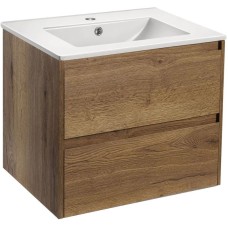 Комплект мебели натуральный дуб 61,5 см Vincea Gio VMC-2G600TO + VBS-13960 + VLM-2B600