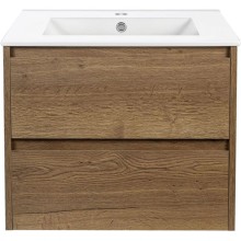 Комплект мебели натуральный дуб 61,5 см Vincea Gio VMC-2G600TO + VBS-13960 + VLM-2B600