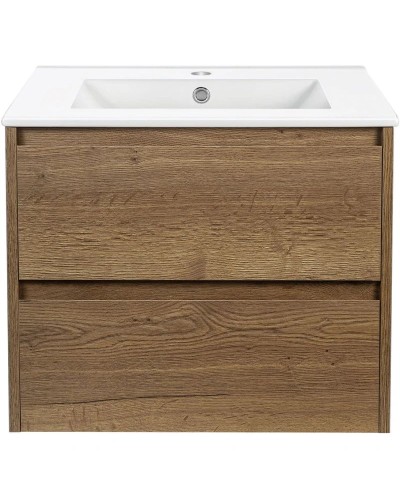 Комплект мебели натуральный дуб 61,5 см Vincea Gio VMC-2G600TO + VBS-13960 + VLM-2B600