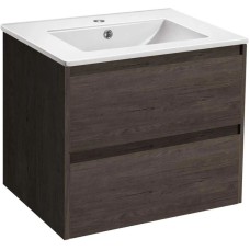 Комплект мебели темный дуб 61,5 см Vincea Gio VMC-2G600RO + VBS-13960 + VLM-2B600