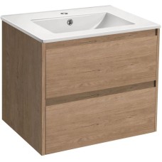 Комплект мебели натуральный дуб 61,5 см Vincea Gio VMC-2G600NO + VBS-13960 + VLM-2B600