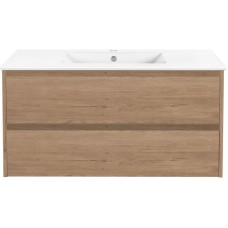 Комплект мебели натуральный дуб 101,5 см Vincea Gio VMC-2G100NO + VBS-13100 + VLM-2B100