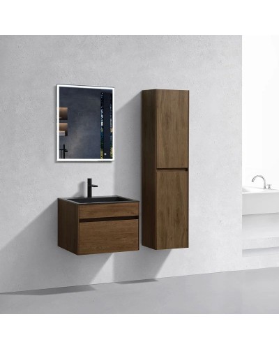 Комплект мебели дуб табачный 60 см Vincea Chiara VMC-2C600TO + VCB-13600B + VLM-3VN600