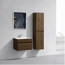 Комплект мебели дуб табачный 60 см Vincea Chiara VMC-2C600TO + VCB-13600W + VLM-3VN600