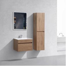 Комплект мебели натуральный дуб 60 см Vincea Chiara VMC-2C600NO + VCB-13600W + VLM-3VN600