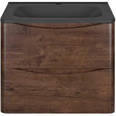 Комплект мебели темный дуб 59,4 см Vincea Paola VMC-2P600RW + VCB-2VP600B + VLM-2N700+