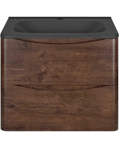 Комплект мебели темный дуб 59,4 см Vincea Paola VMC-2P600RW + VCB-2VP600B + VLM-2N700+