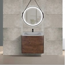 Комплект мебели темный дуб 59,4 см Vincea Paola VMC-2P600RW + VCB-2VP600G + VLM-2N700+