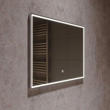 Комплект мебели бетон 81 см Vincea Norma VMC-2N800BT + VCB-2N800W + VLM-2B800