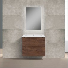 Комплект мебели темный дуб 61 см Vincea Norma VMC-2N600RW + VCB-2N600W + VLM-2J600