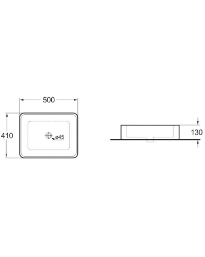 Комплект мебели дуб табачный/бетон 100 см Vincea Mesa VMC-2MS100TB + VBS-105MG + VLM-2N600+