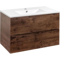 Комплект мебели темный дуб 91,5 см Vincea Mia VMC-2MC900RW + VBS-13990 + VLM-3VN800