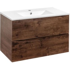 Комплект мебели темный дуб 91,5 см Vincea Mia VMC-2MC900RW + VBS-13990 + VLM-3VN800