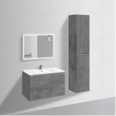 Комплект мебели бетон 91,5 см Vincea Mia VMC-2MC900BT + VBS-13990 + VLM-3VN800