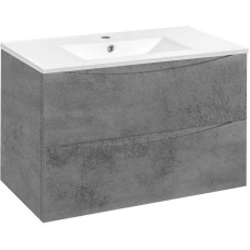 Комплект мебели бетон 91,5 см Vincea Mia VMC-2MC900BT + VBS-13990 + VLM-3VN800