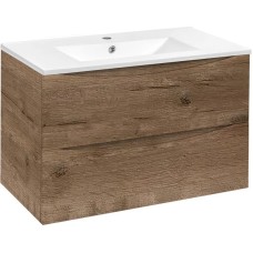 Комплект мебели дуб винтаж 81,5 см Vincea Mia VMC-2MC800VO + VBS-13980 + VLM-3VN800