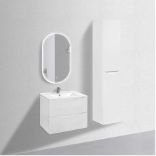 Комплект мебели белый глянец 71,5 см Vincea Mia VMC-2MC700GW + VBS-13970 + VLM-3AU900