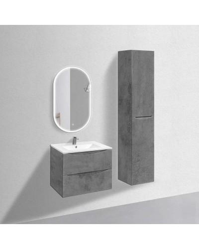 Комплект мебели бетон 71,5 см Vincea Mia VMC-2MC700BT + VBS-13970 + VLM-3AU100