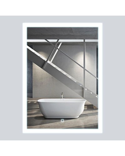 Комплект мебели белый глянец 61,5 см Vincea Mia VMC-2MC600GW + VBS-13960 + VLM-2B600