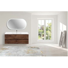 Комплект мебели темный дуб 121,5 см Vincea Mia VMC-2MC120RW + VBS-13120 + VLM-2K120