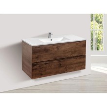 Комплект мебели темный дуб 101,5 см Vincea Mia VMC-2MC100RW + VBS-13100 + VLM-3VN100