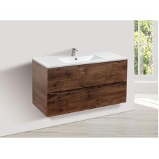 Комплект мебели темный дуб 101,5 см Vincea Mia VMC-2MC100RW + VBS-13100 + VLM-3VN100