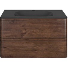 Комплект мебели темный дуб 79,4 см Vincea Vico VMC-2V800RW + VCB-2VP800B + VLM-2N700+