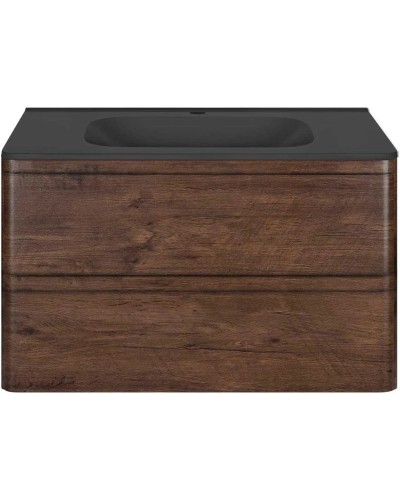 Комплект мебели темный дуб 79,4 см Vincea Vico VMC-2V800RW + VCB-2VP800B + VLM-2N700+