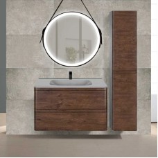 Комплект мебели темный дуб 79,4 см Vincea Vico VMC-2V800RW + VCB-2VP800G + VLM-2N700+