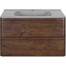 Комплект мебели темный дуб 79,4 см Vincea Vico VMC-2V800RW + VCB-2VP800G + VLM-2N700+